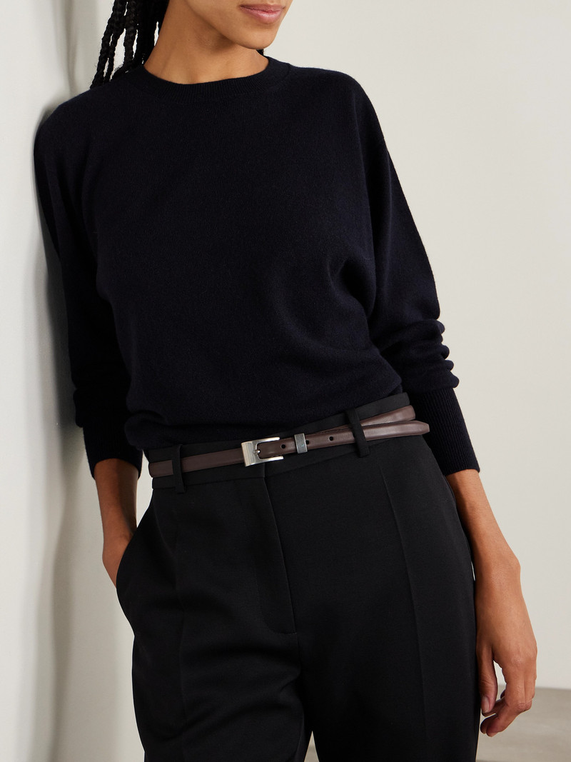 The Row Downtown Leather Belt outlook