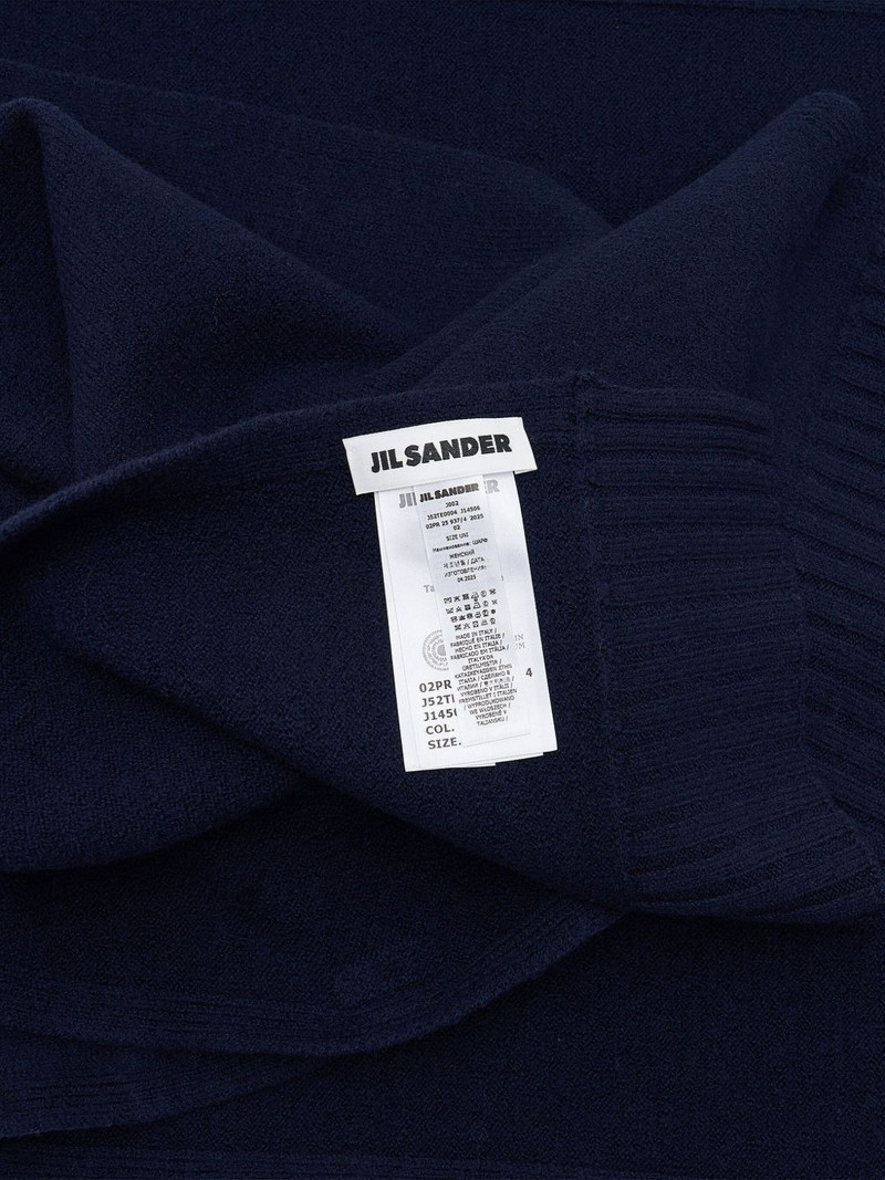 Jil Sander merino wool scarf outlook