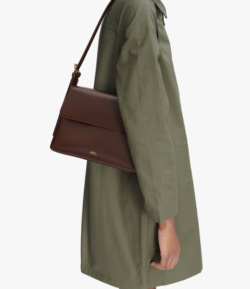 A.P.C. VIRGINIE FLAP BAG outlook