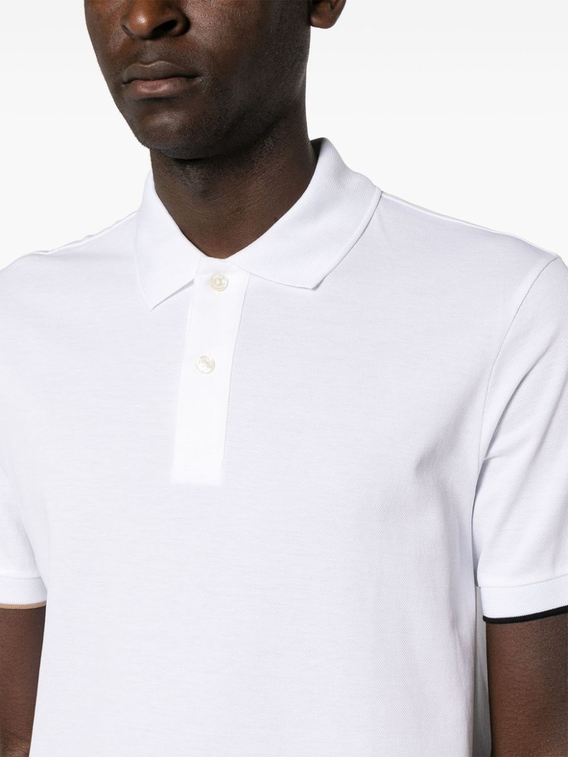 short-sleeve cotton polo shirt 5
