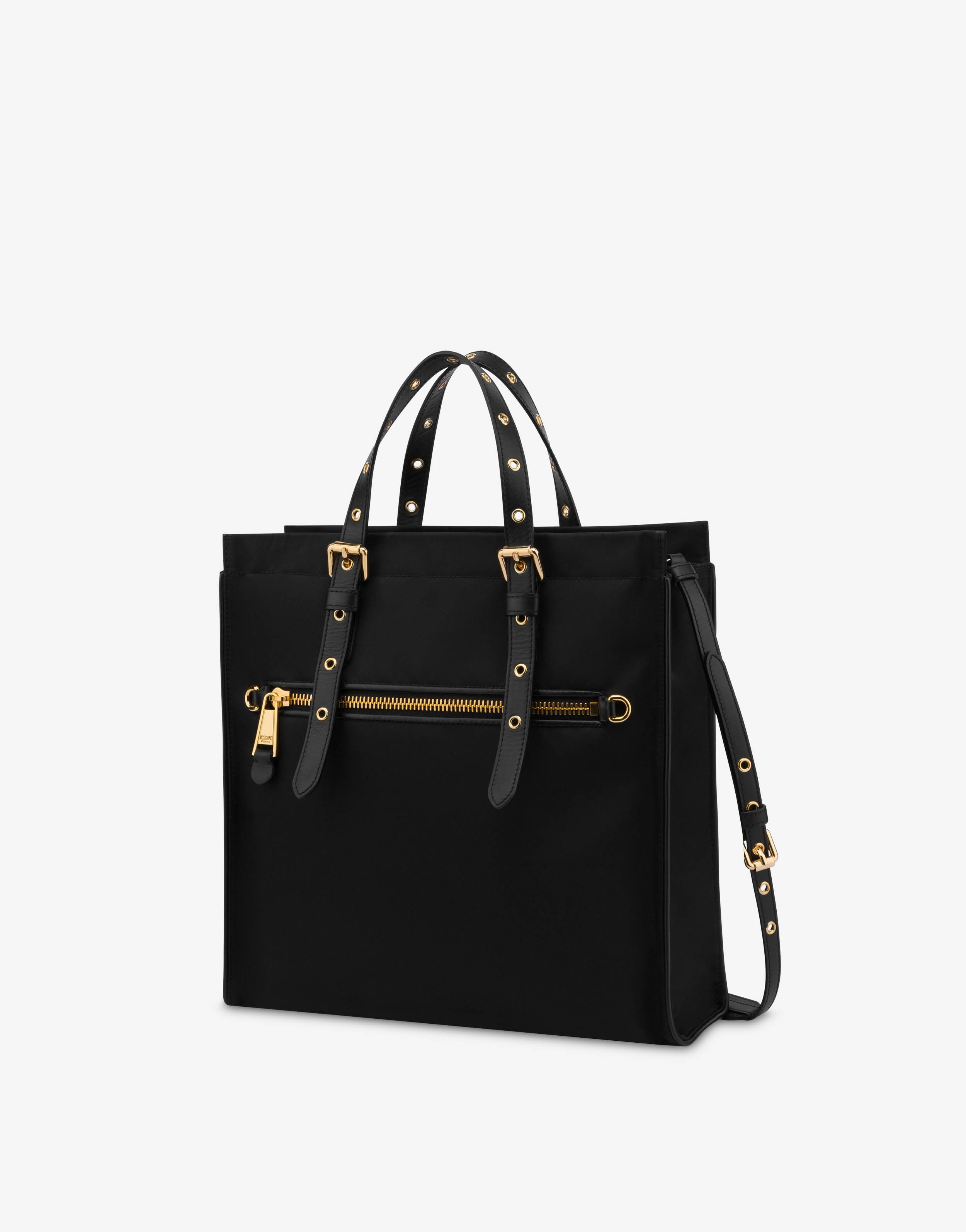 LOGO LETTERING NYLON SHOPPER - 2