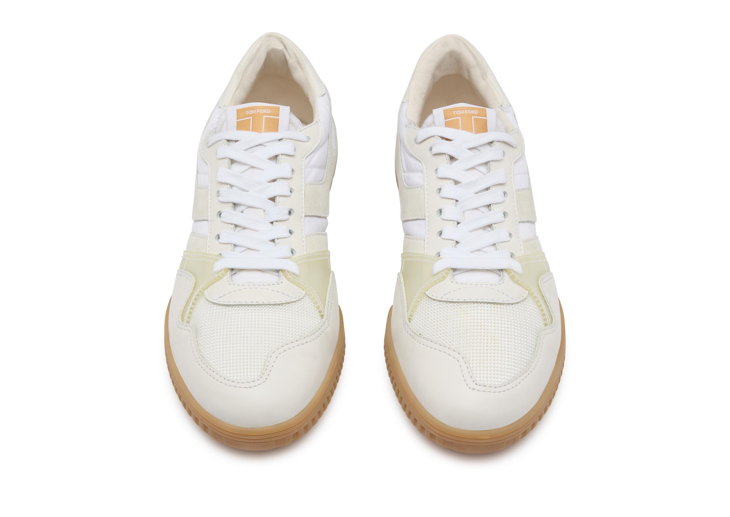 LEATHER + NYLON JACKSON SNEAKER - 3