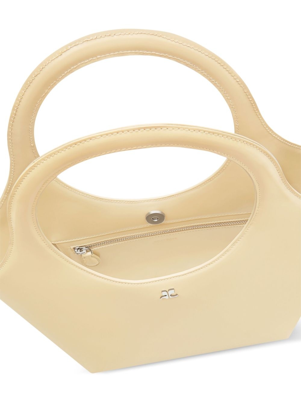 medium Holy leather tote bag - 5