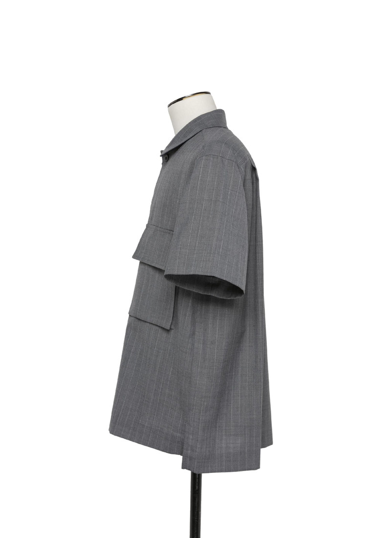 sacai Chalk Stripe Shirt outlook