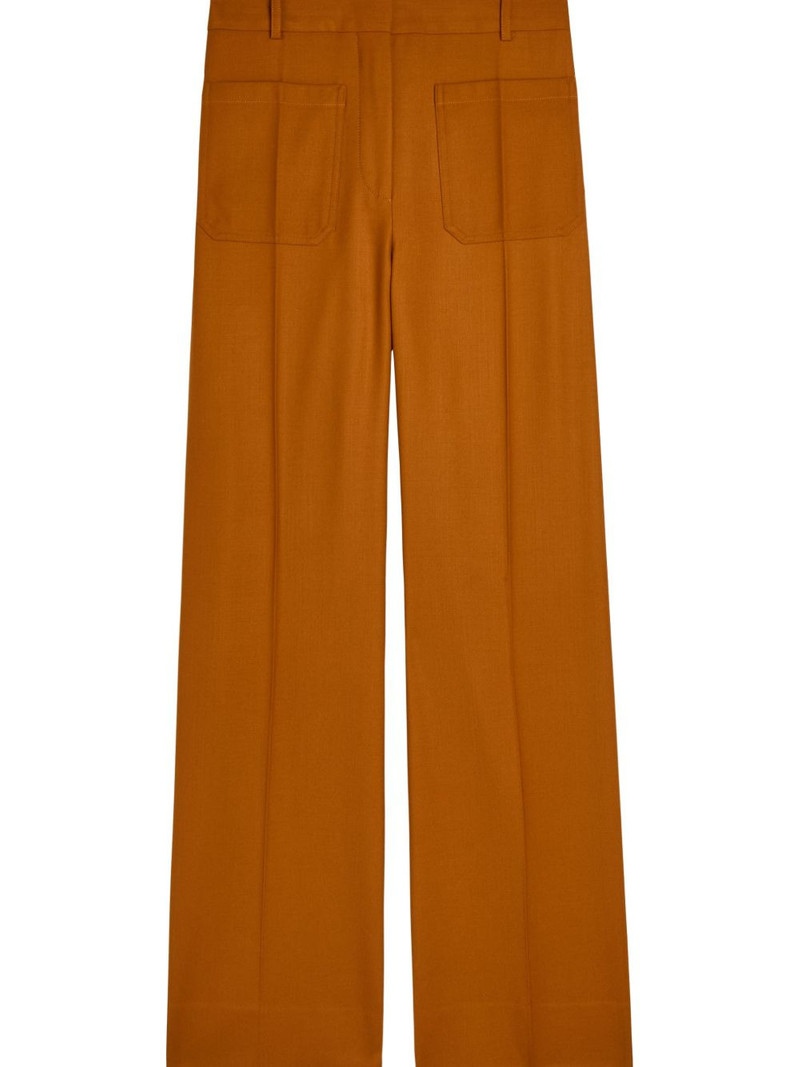 Victoria Beckham patch pocket trousers outlook