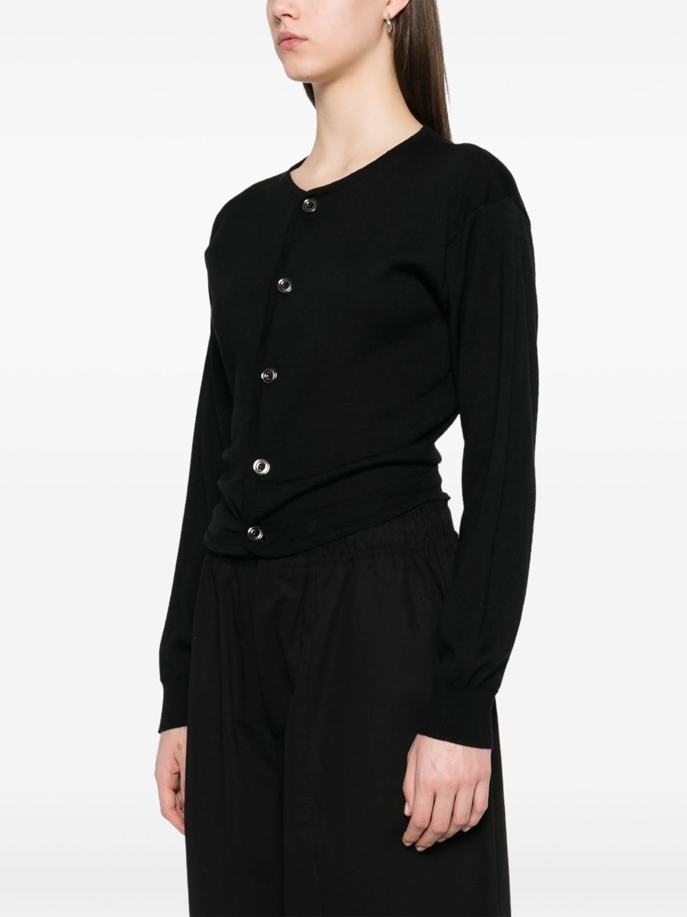 fine-knit cardigan - 3