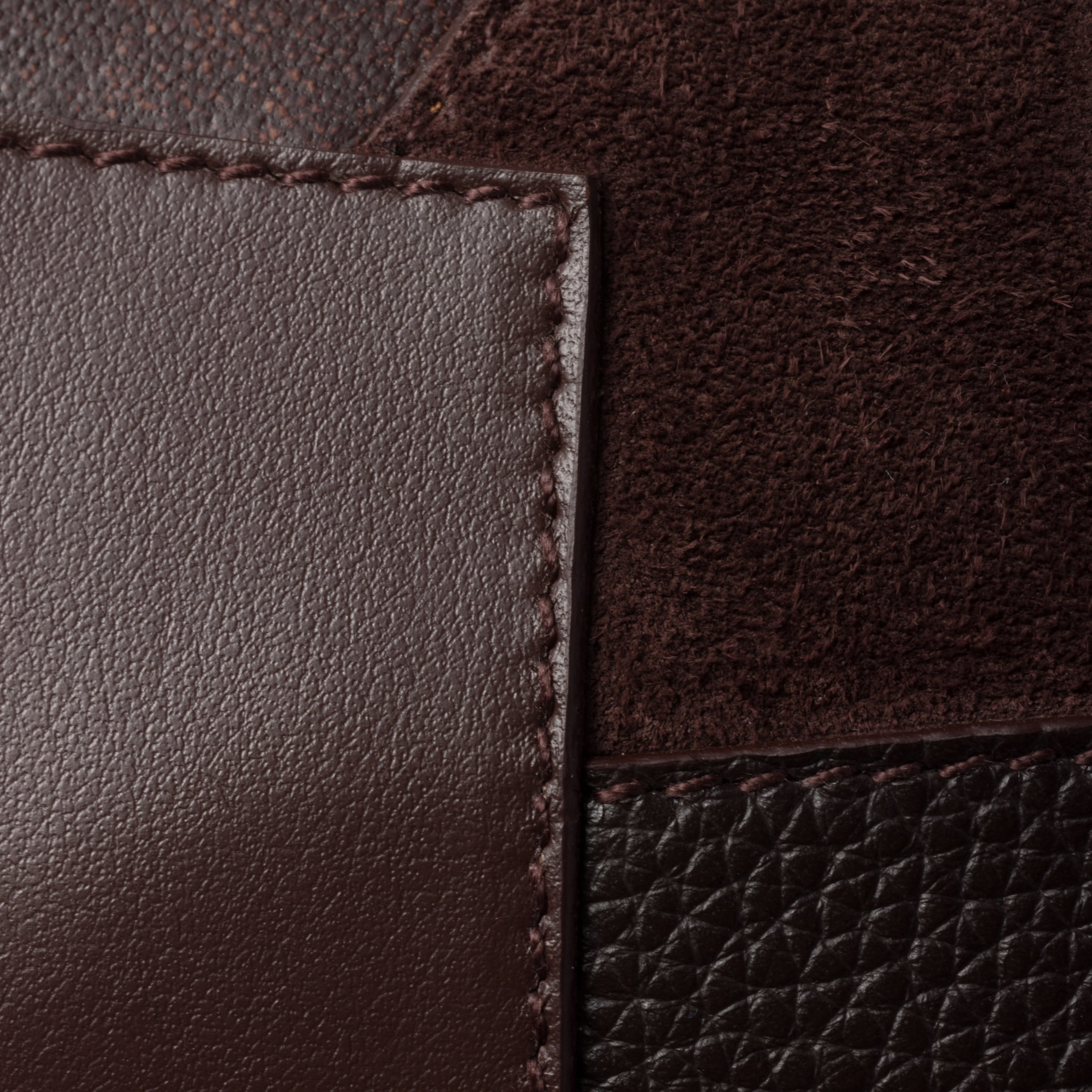 Beau  leather patchwork bag - 7