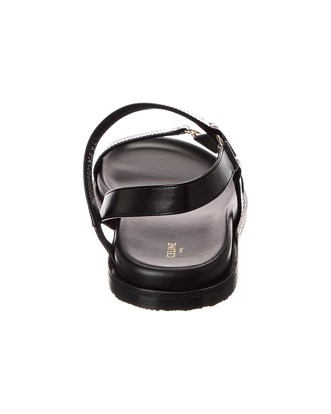 CELINE Maud Triomphe Leather Sandal - 3