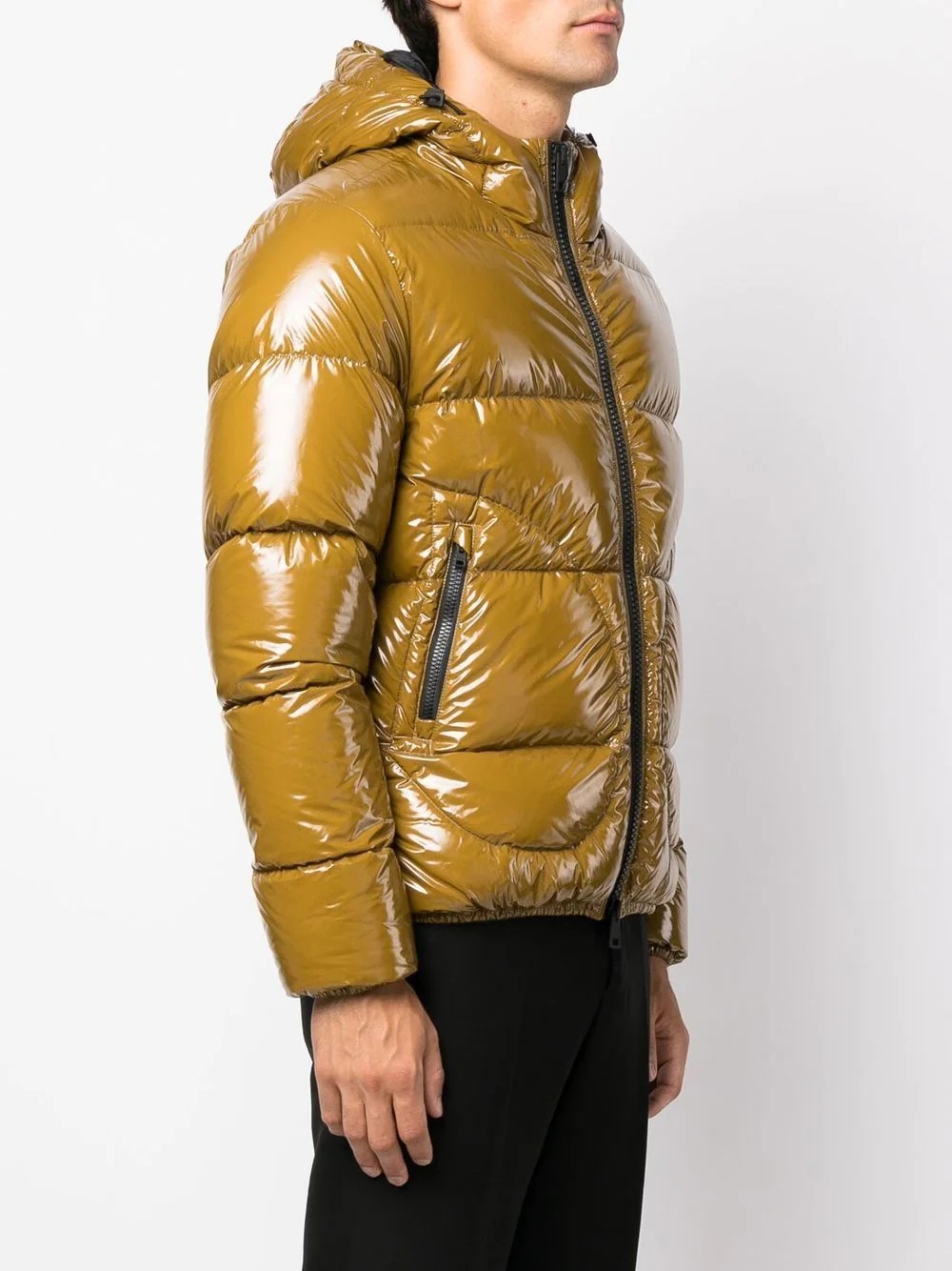 zipped padded jacket - 3