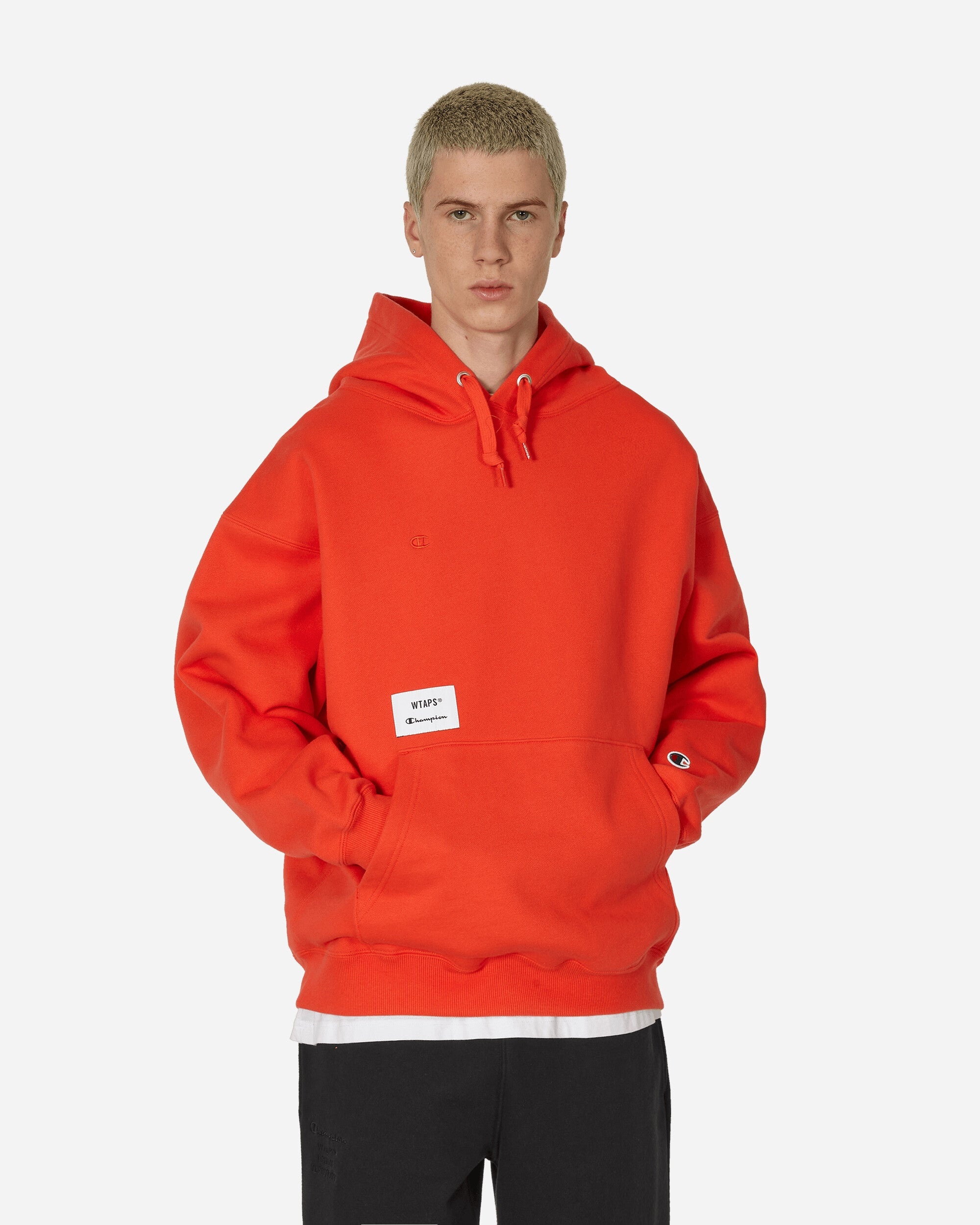 トップス wtaps academy Hooded Sweatshirt orange L WTAPS Academy Hoodie Orange L Hooded Sweatshirt Used | eBay