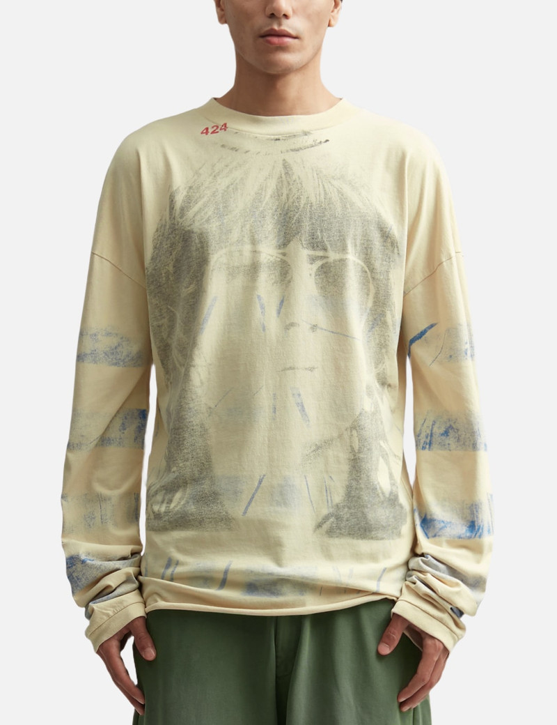 STRIPED KEITH RICHARDS PORTRAIT LONG SLEEVES 3