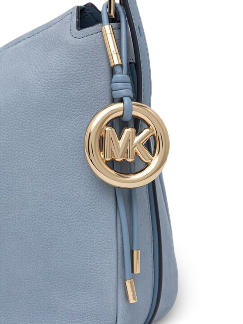 medium Nolita logo-charm shoulder bag 5