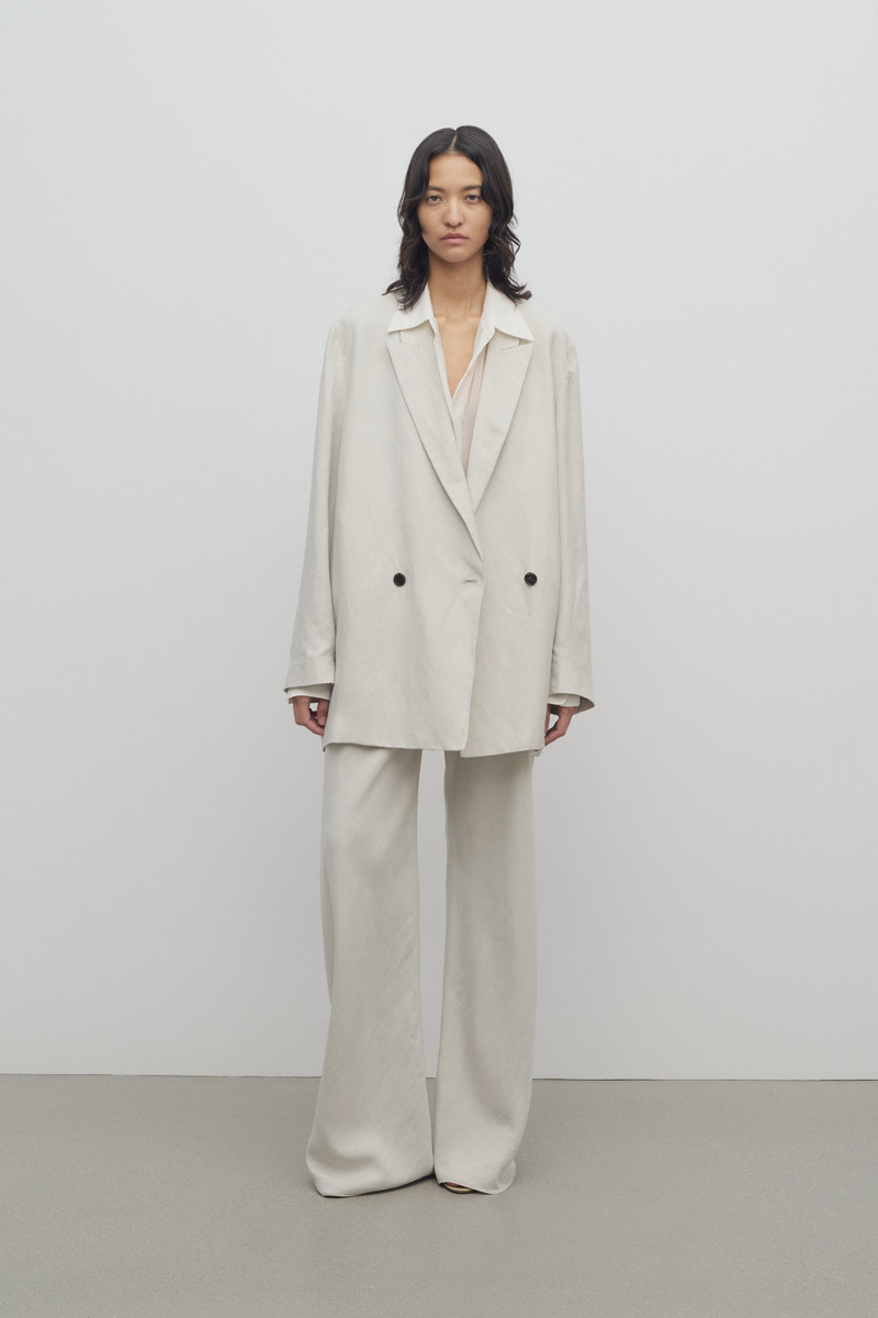Gala Pant in Silk and Linen 3