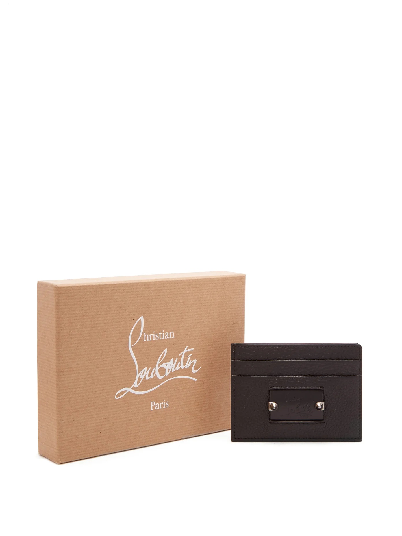 Kios spike leather cardholder - 4