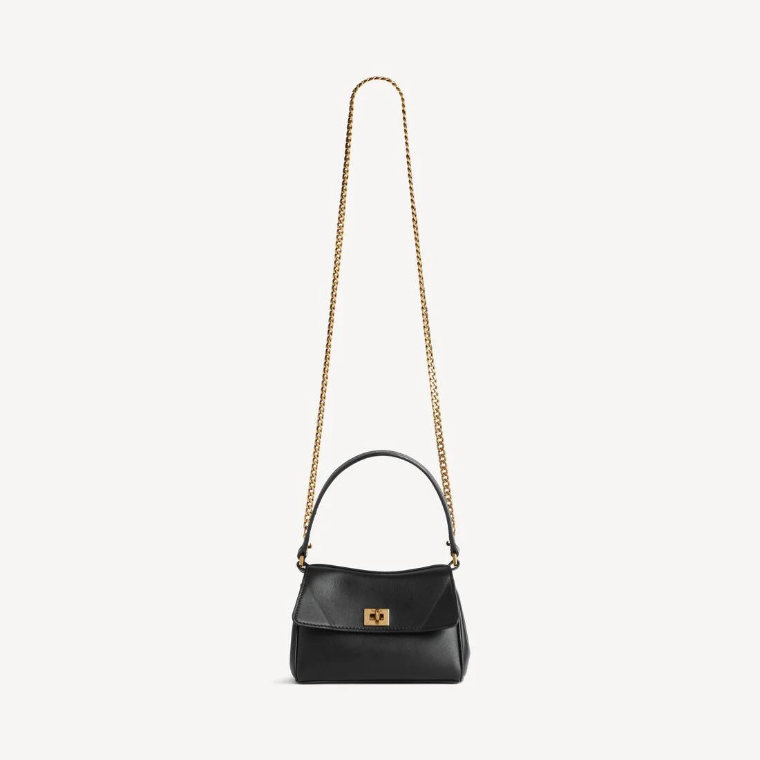 Women's Rodeo Nano Bag With Chain in Black - 1