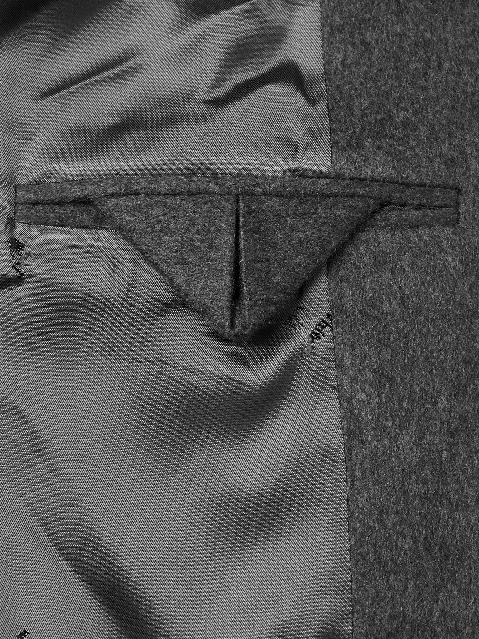 Logo-Appliquéd Cashmere Blazer - 8
