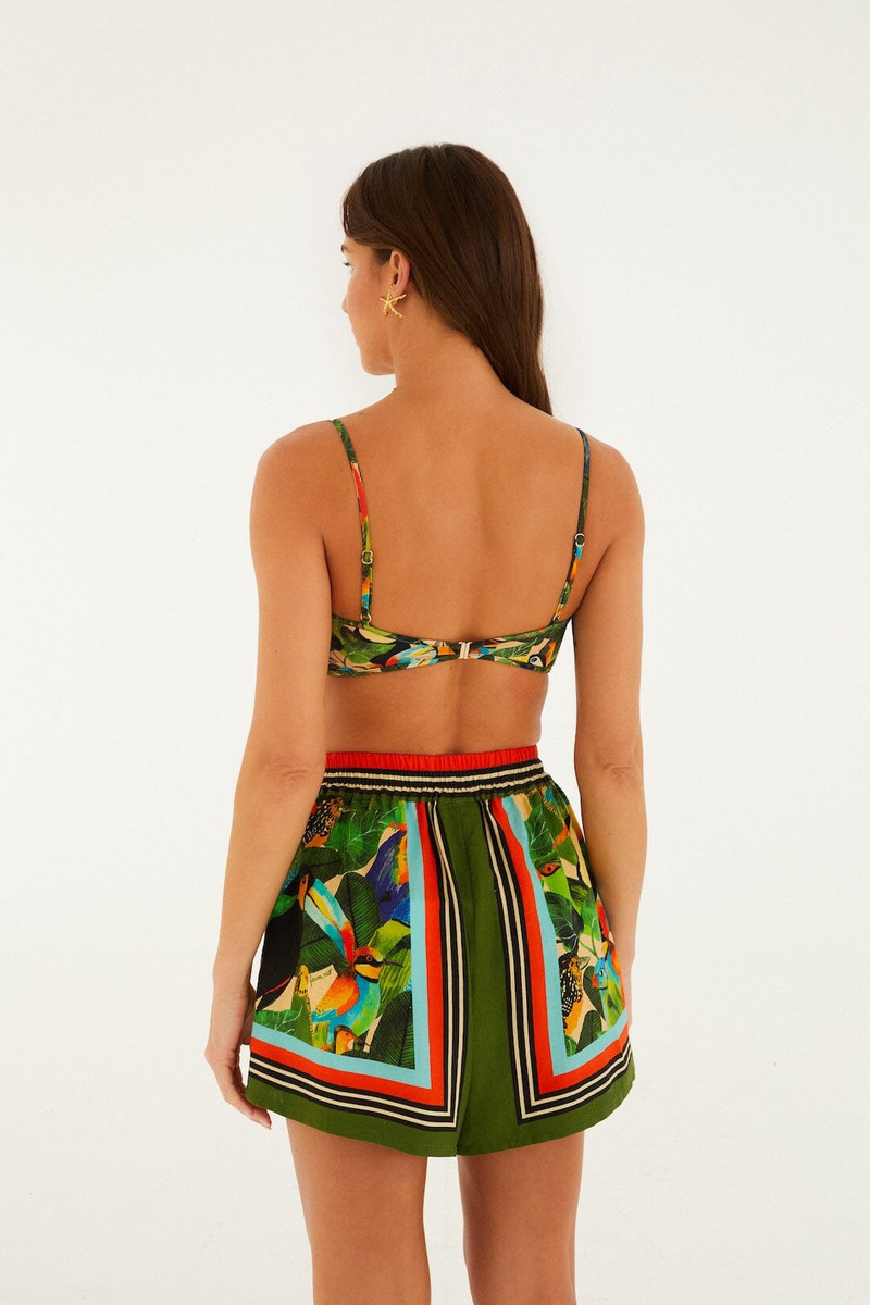 Bird Leaves Shorts 3