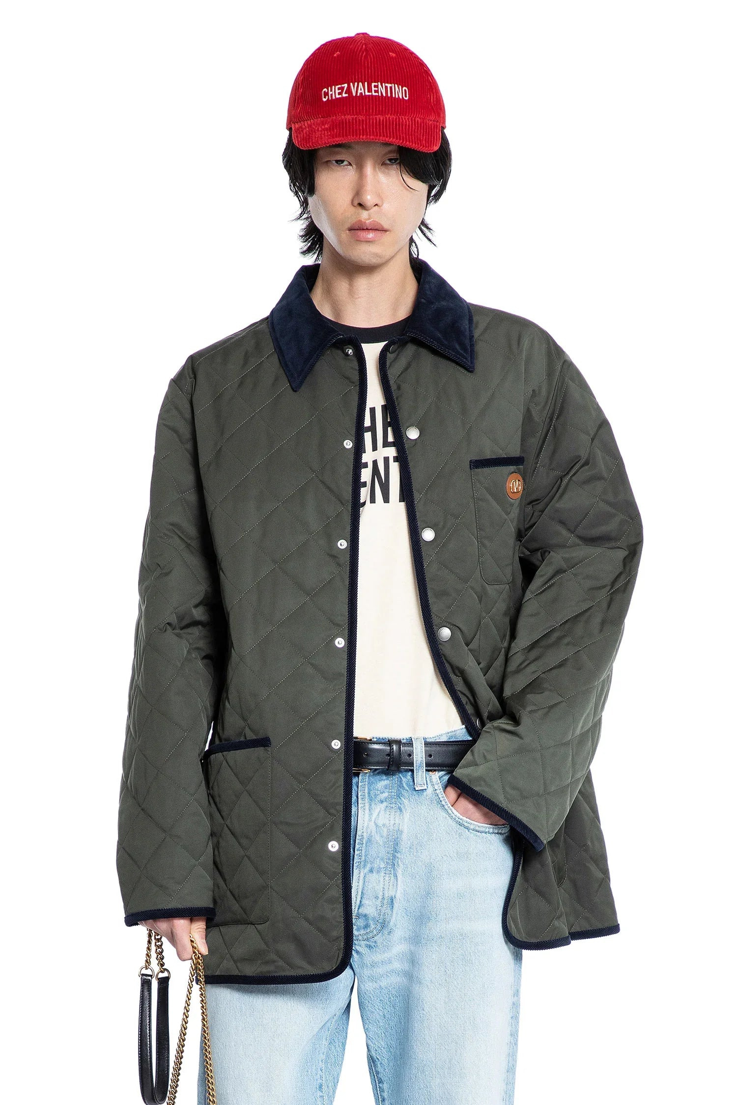 Quilted-Nylon-Vlogo-Jacket - 5