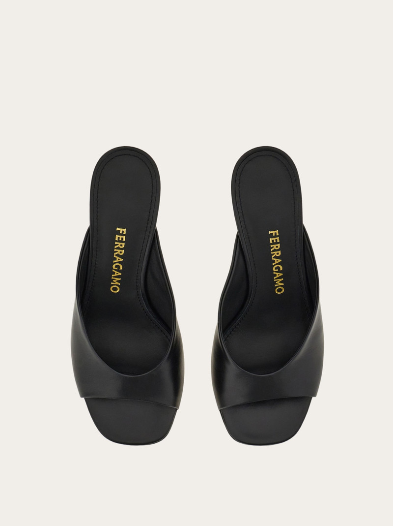 FERRAGAMO S-shaped heel slide outlook