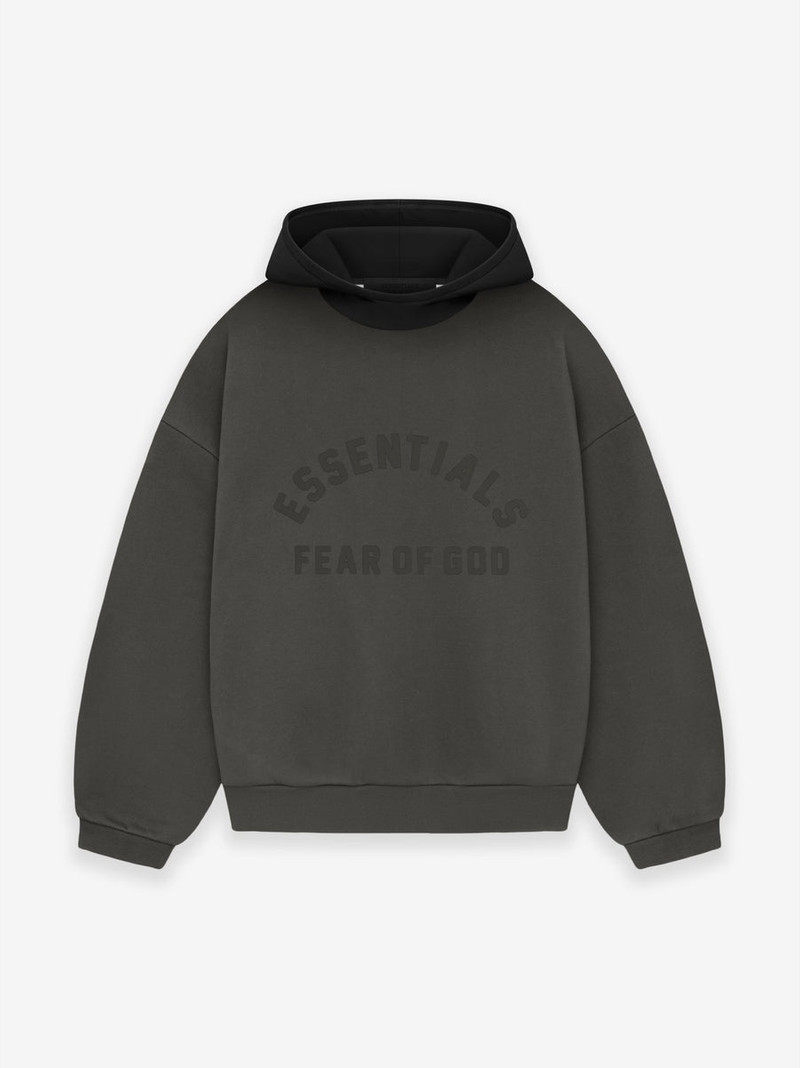 Nylon Fleece Hoodie - 1