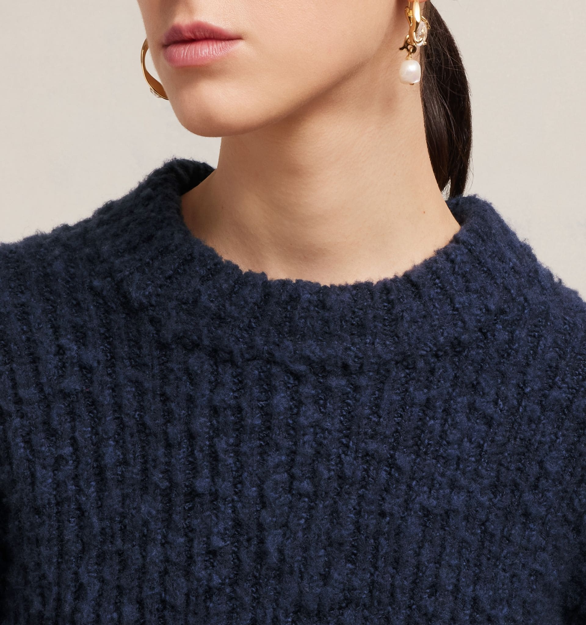 Brushed Textured Sweater - 8