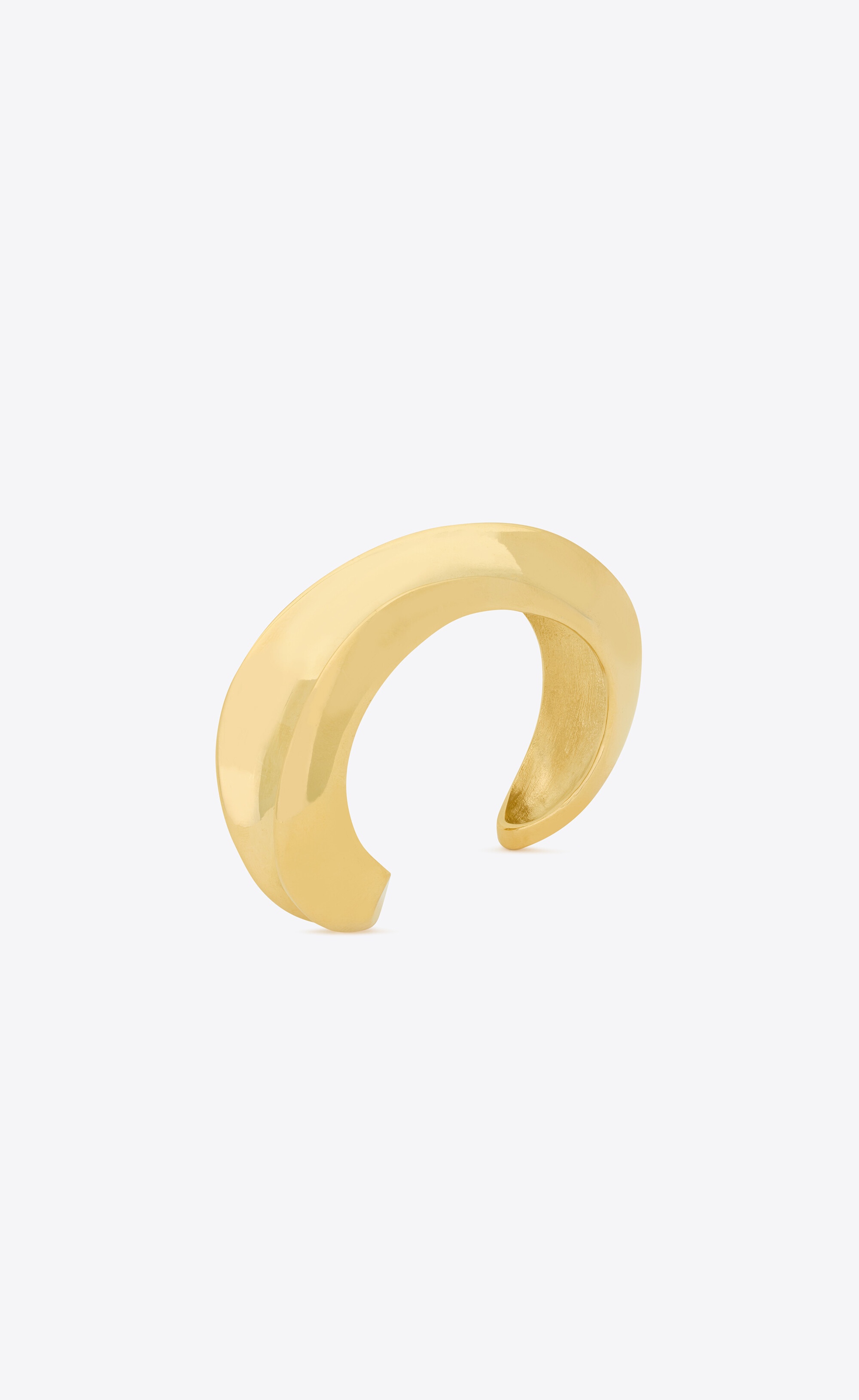 small twist cuff in metal - 1