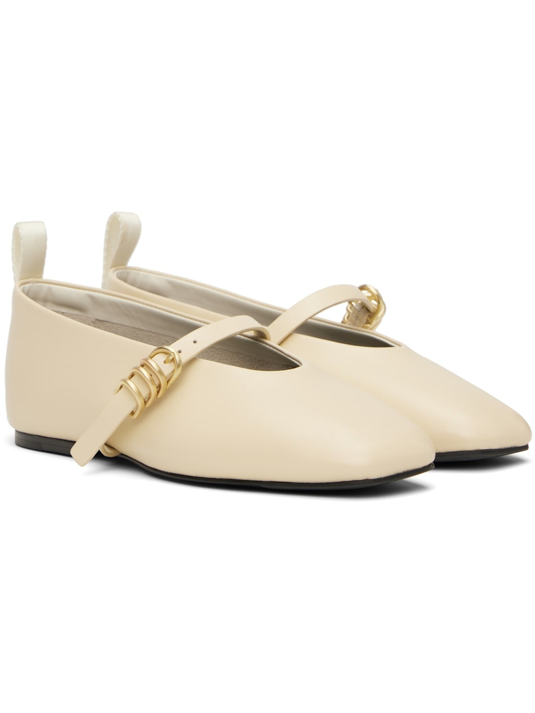 Off-White Spire Mary Jane Ballerina Flats - 4