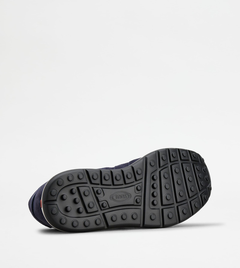 SNEAKERS IN SUEDE - BLUE 4