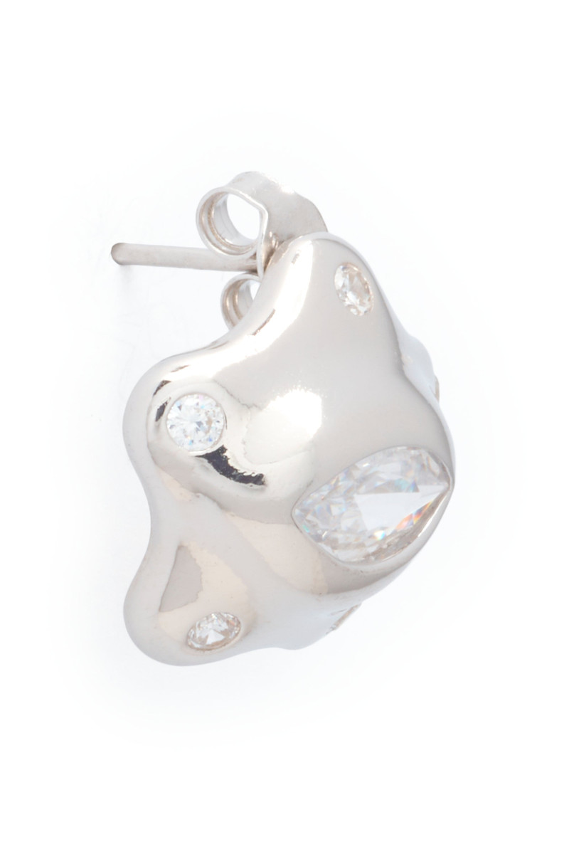 SOFT PINK CLEAR STARLET EARRINGS 3