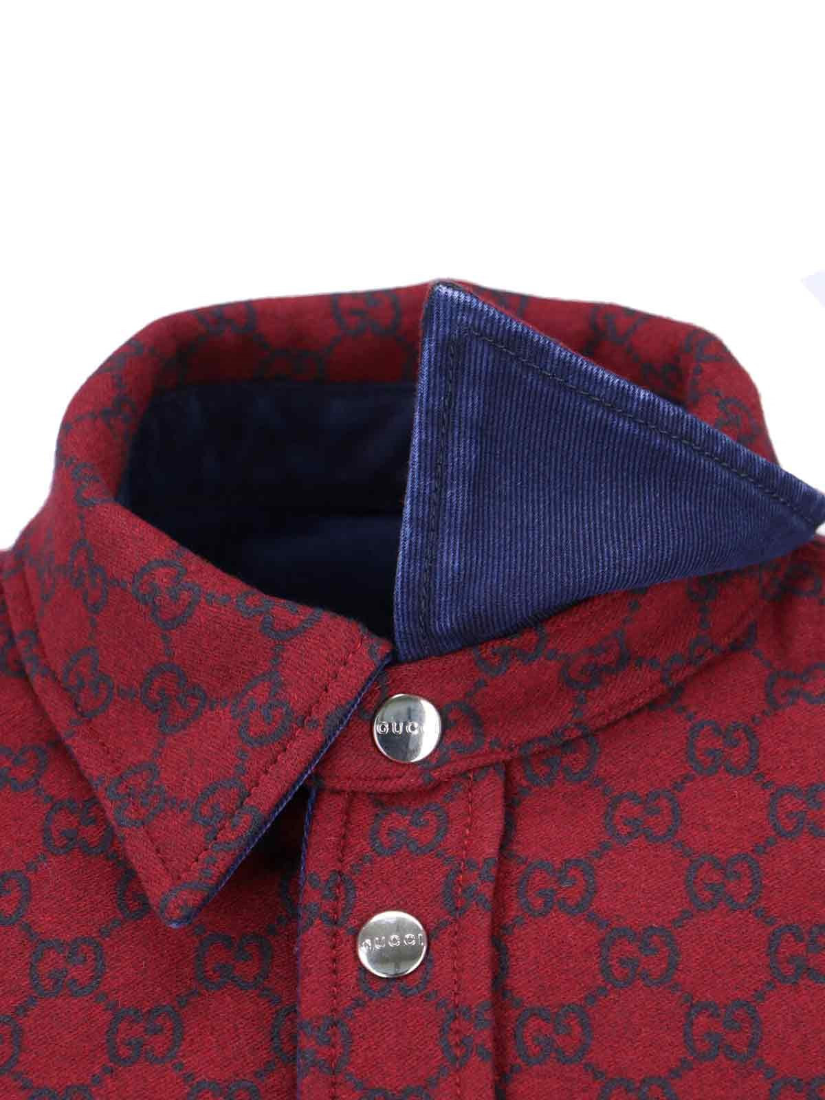 REVERSIBLE DENIM AND FLANNEL SHIRT - 4