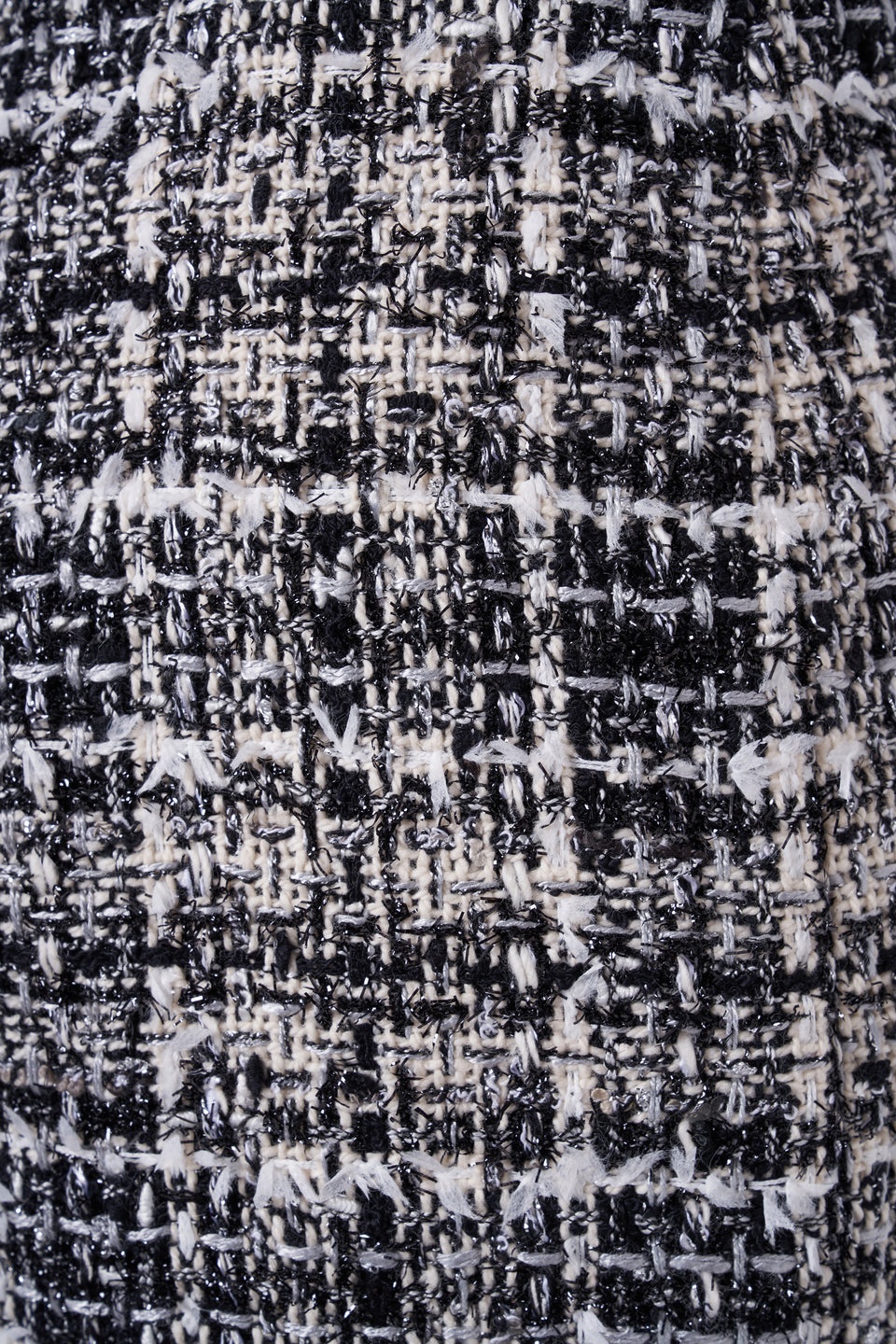CHECKED LUREX TWEED MINI SKIRT - 3