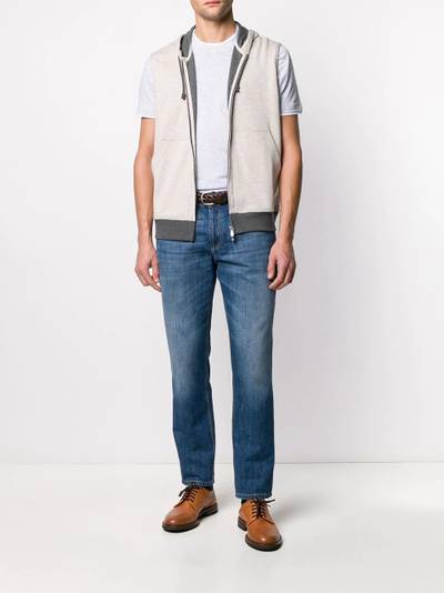 Brunello Cucinelli sport jersey T-shirt outlook