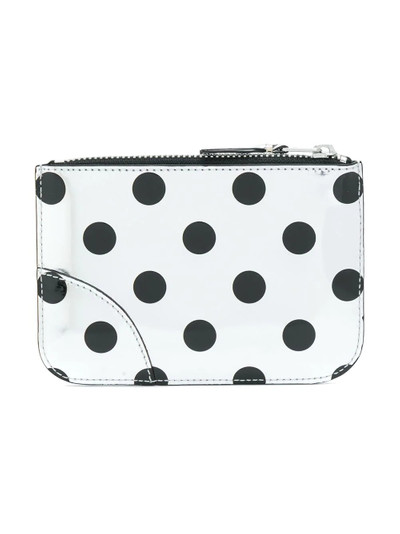 Comme Des Garçons polka dots print wallet outlook