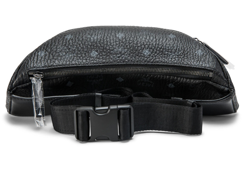 MCM MCM Stark Belt Bag Visetos Medium Black outlook