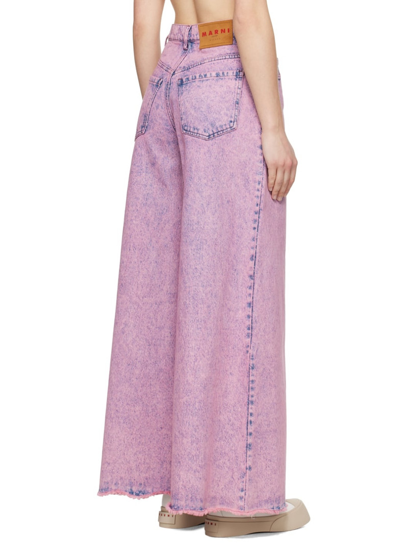 Pink Flared Jeans 3