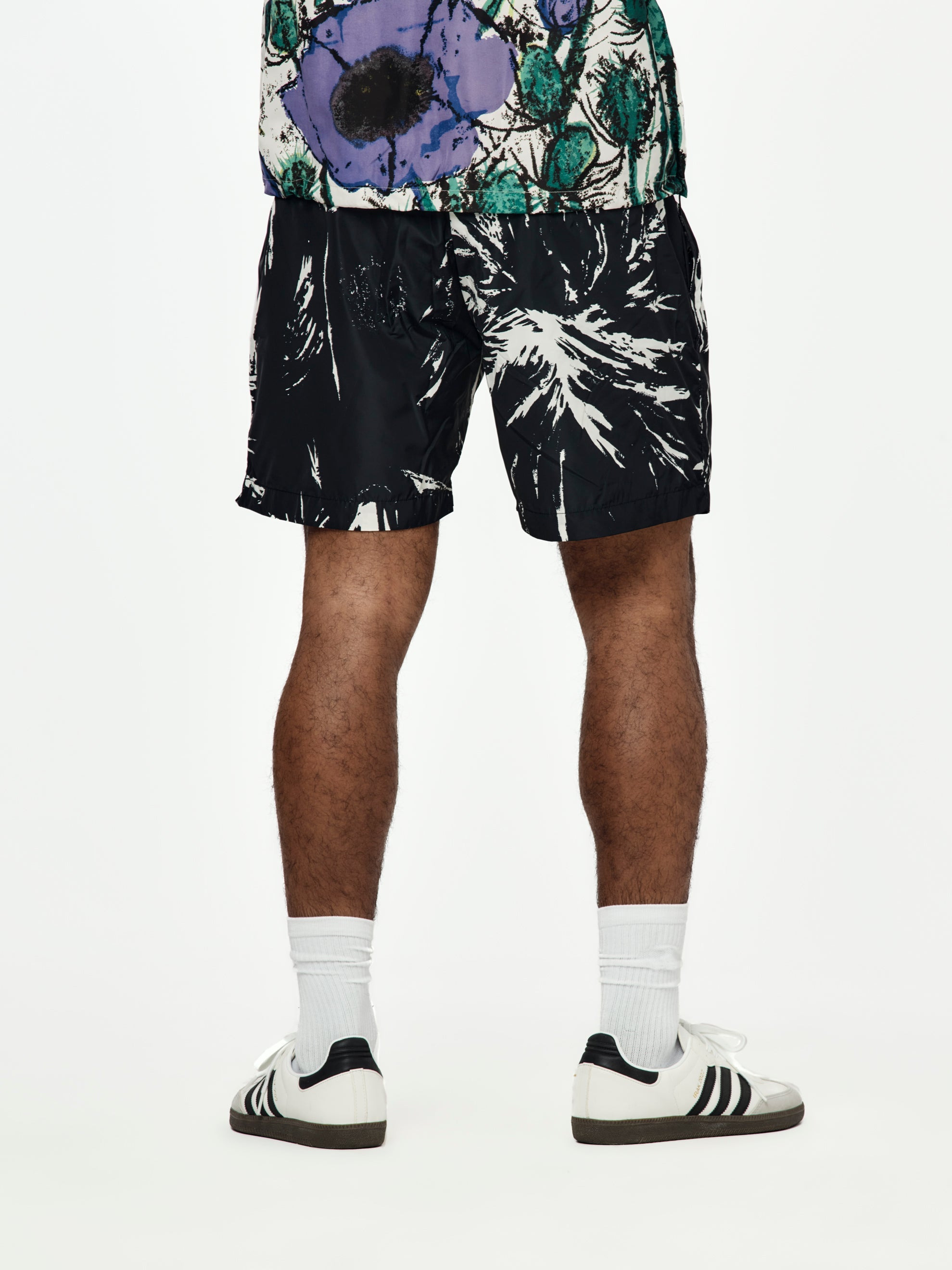ALTHEA SHORTS (BLACK/ WHITE) - 3