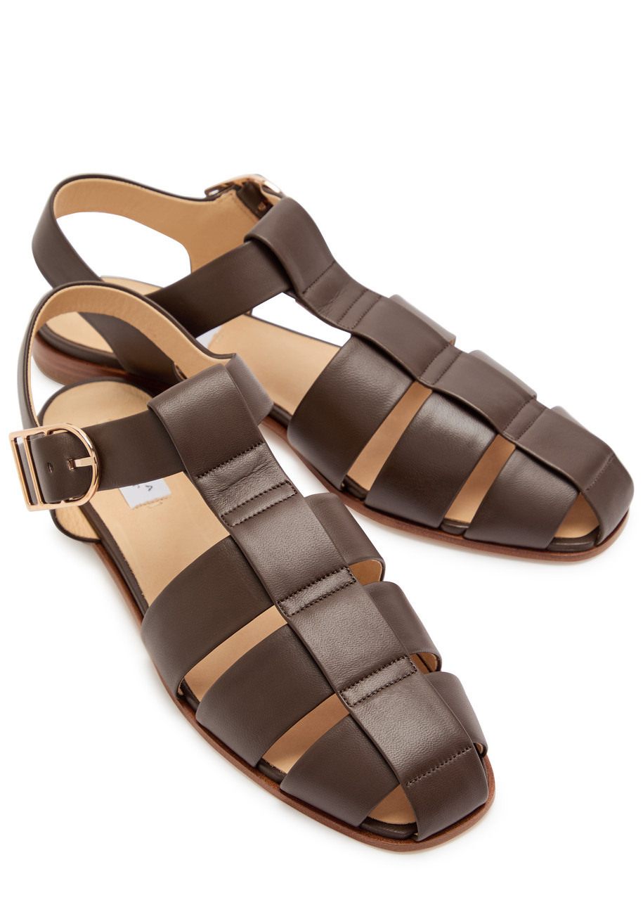 Gabriela Hearst Lynn Leather Sandals - 3