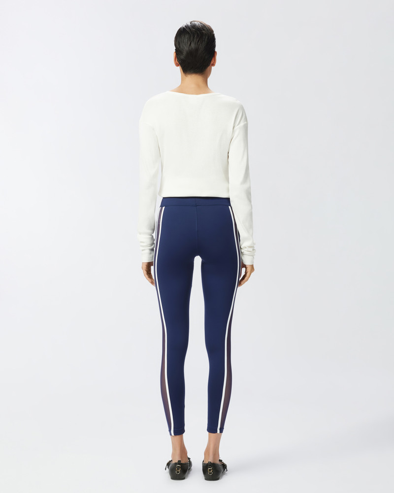 LEGGINGS WITH SHEER INSERTS 4
