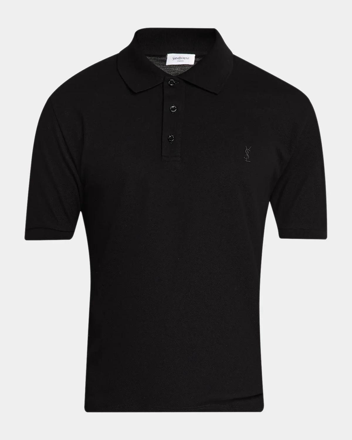 Men's Cotton Pique Cassandre Polo Shirt - 1