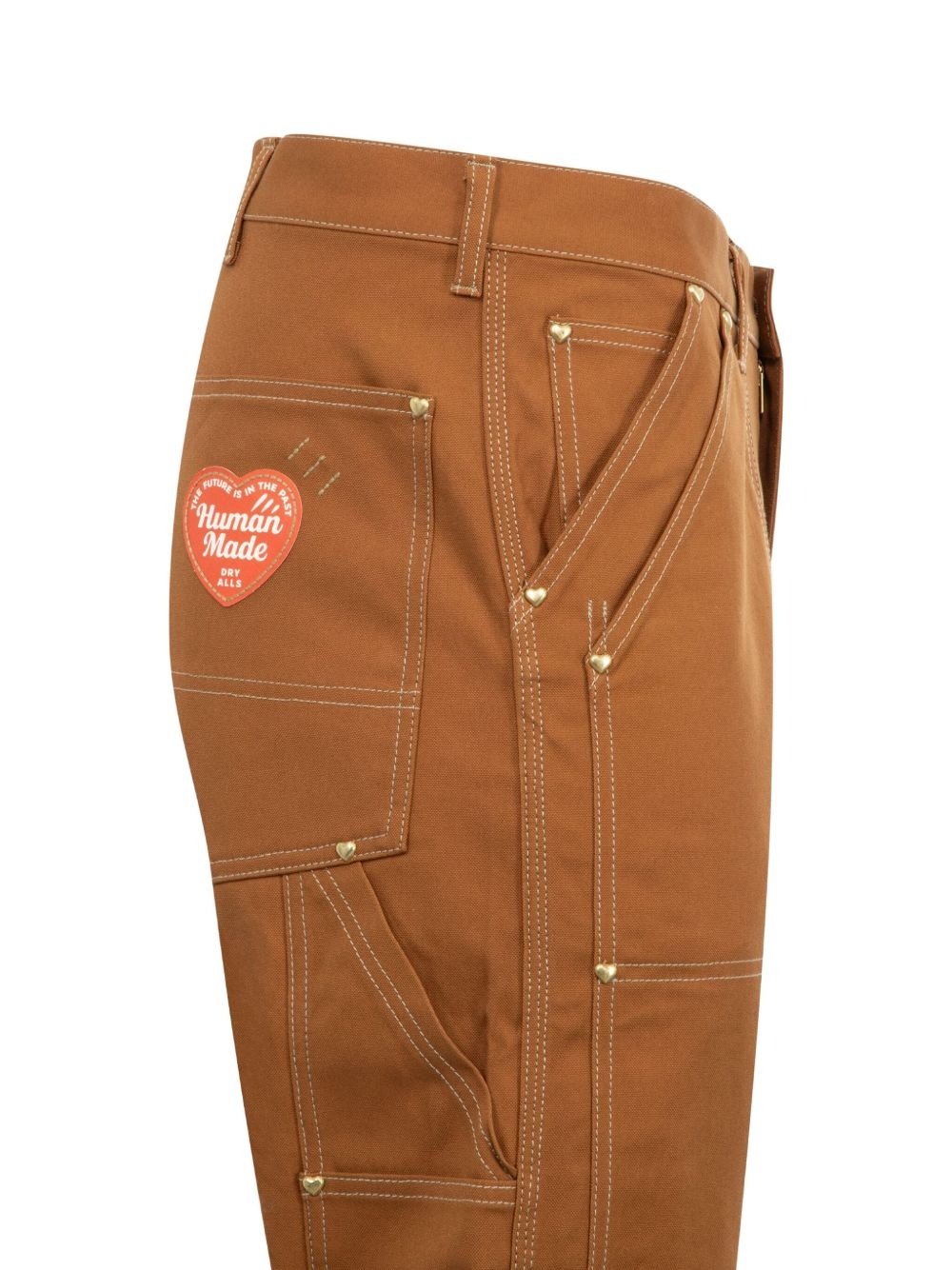 Duck Work stitch-detail cargo pants - 3