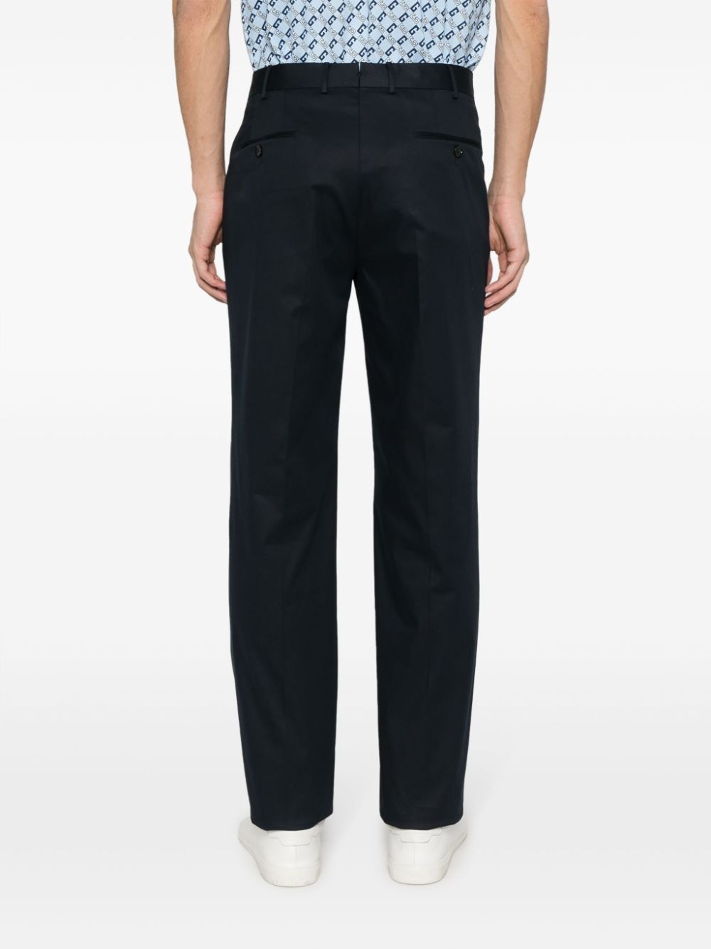 pressed-crease chino pants - 4