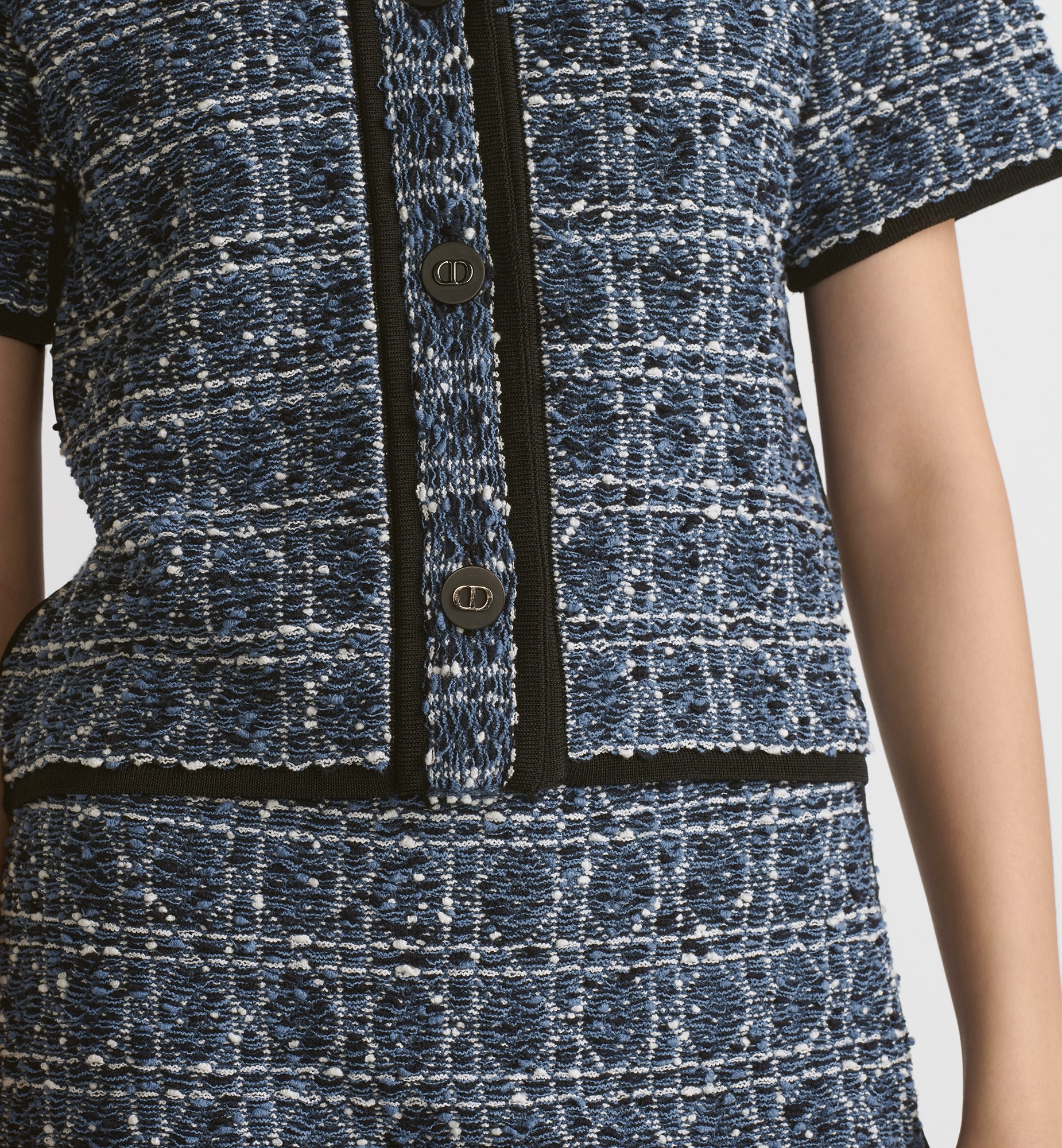 Short-Sleeved Cannage Jacket - 4