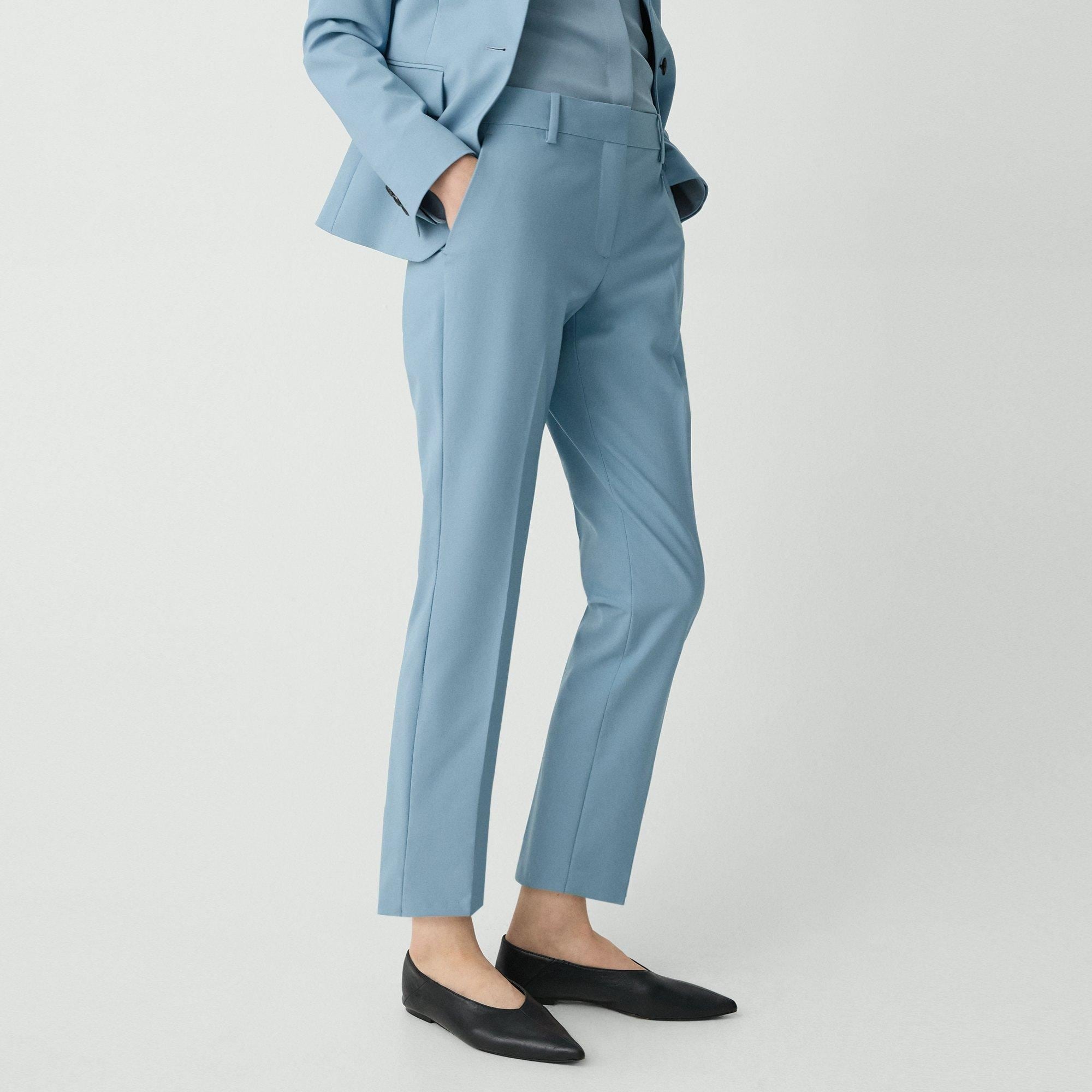 Treeca Pant in Good Wool - 5