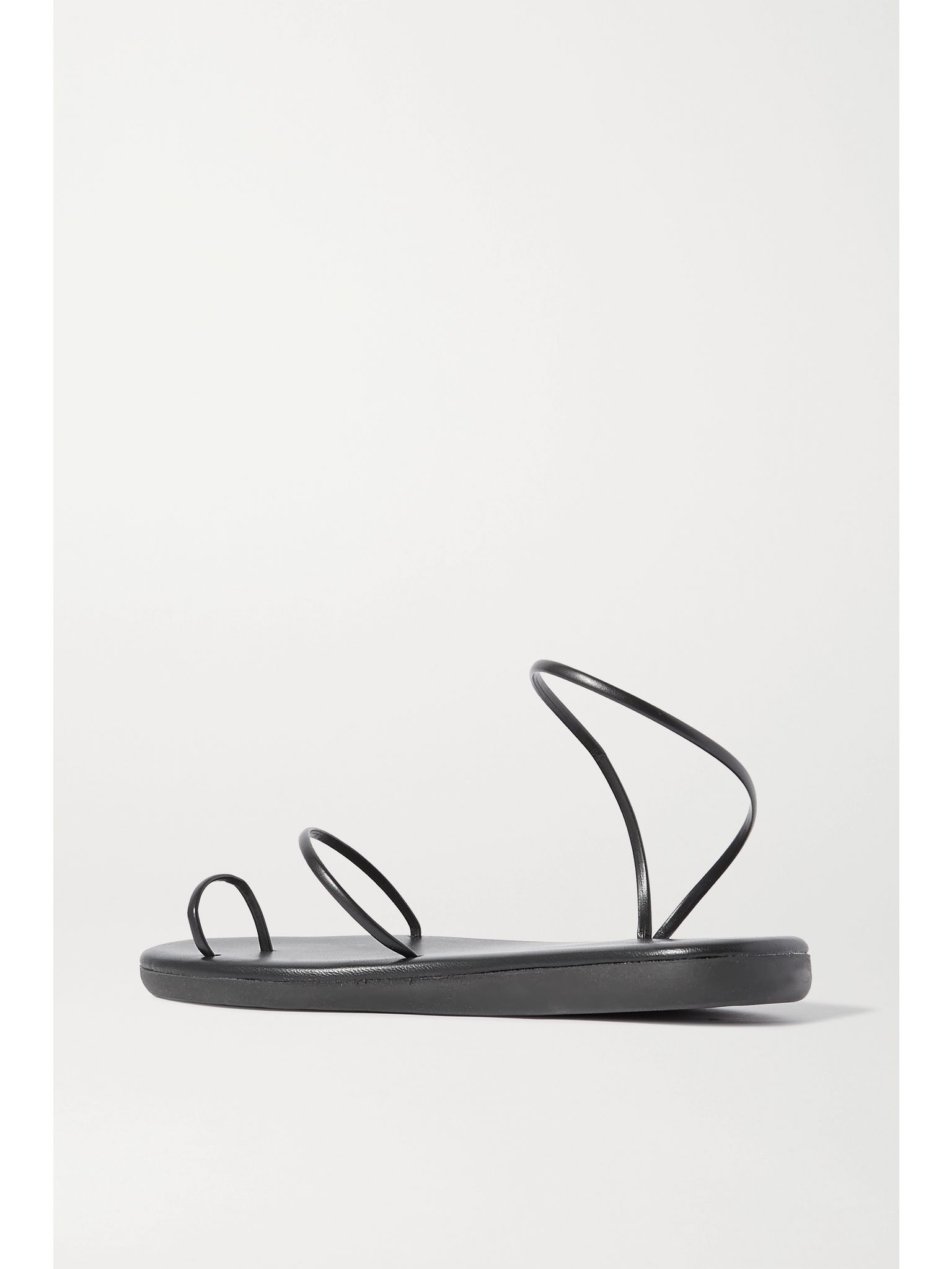 Kansiz faux leather sandals Black - 3