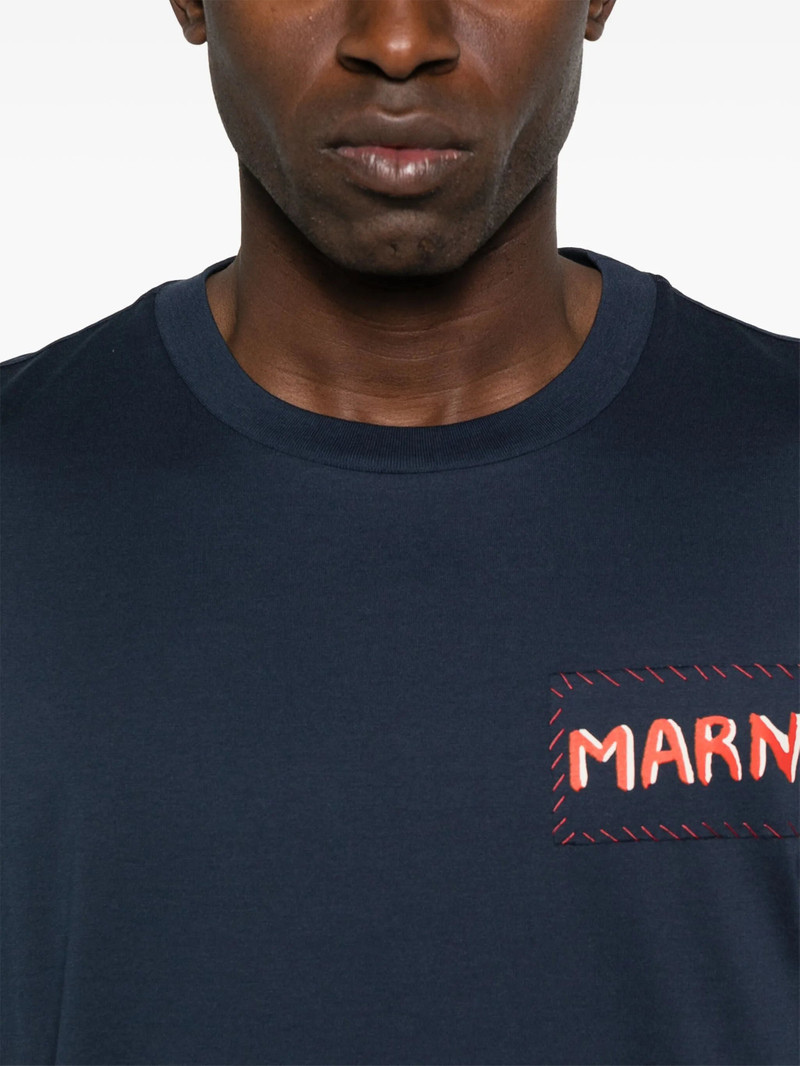 Marni Marni Logo-print T-shirt outlook