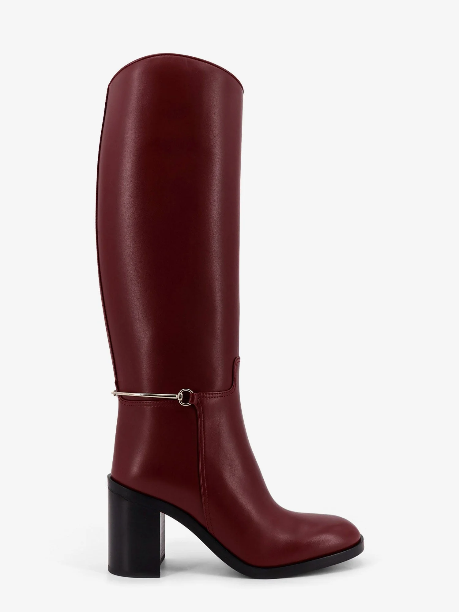 Gucci Rosso Ancora Leather Boots - 1