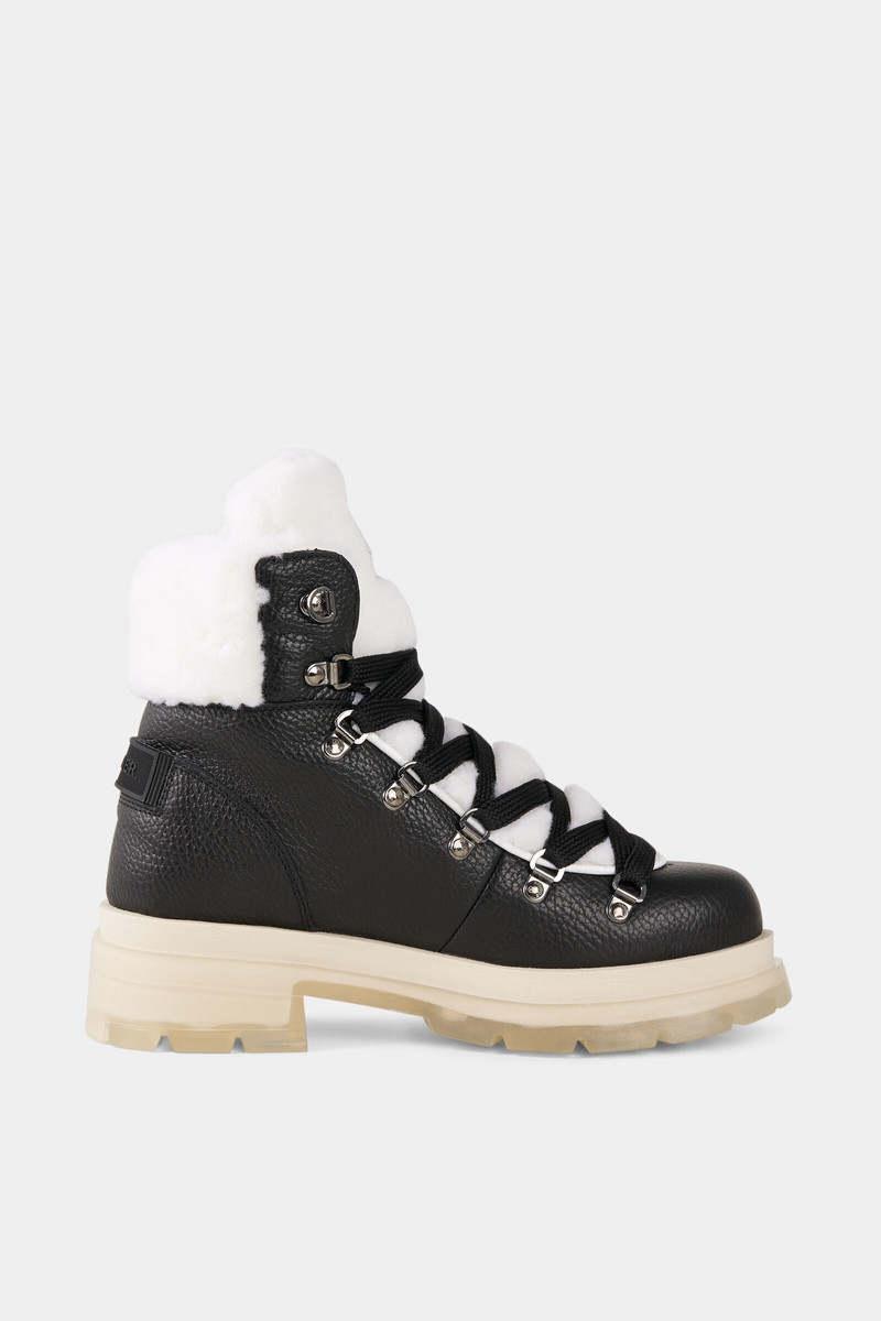BOGNER Swansea Mid boots in Black/White outlook
