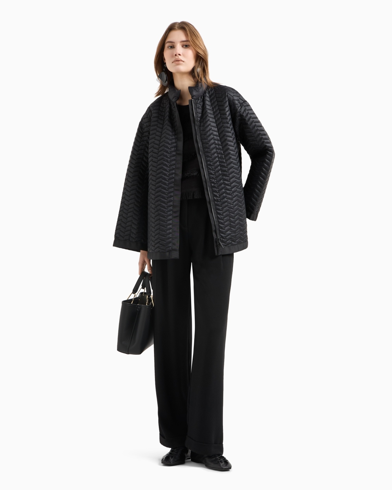 REVERSIBLE BLOUSON IN LIGHTWEIGHT QUILTED WATER-REPELLENT NYLON - 4