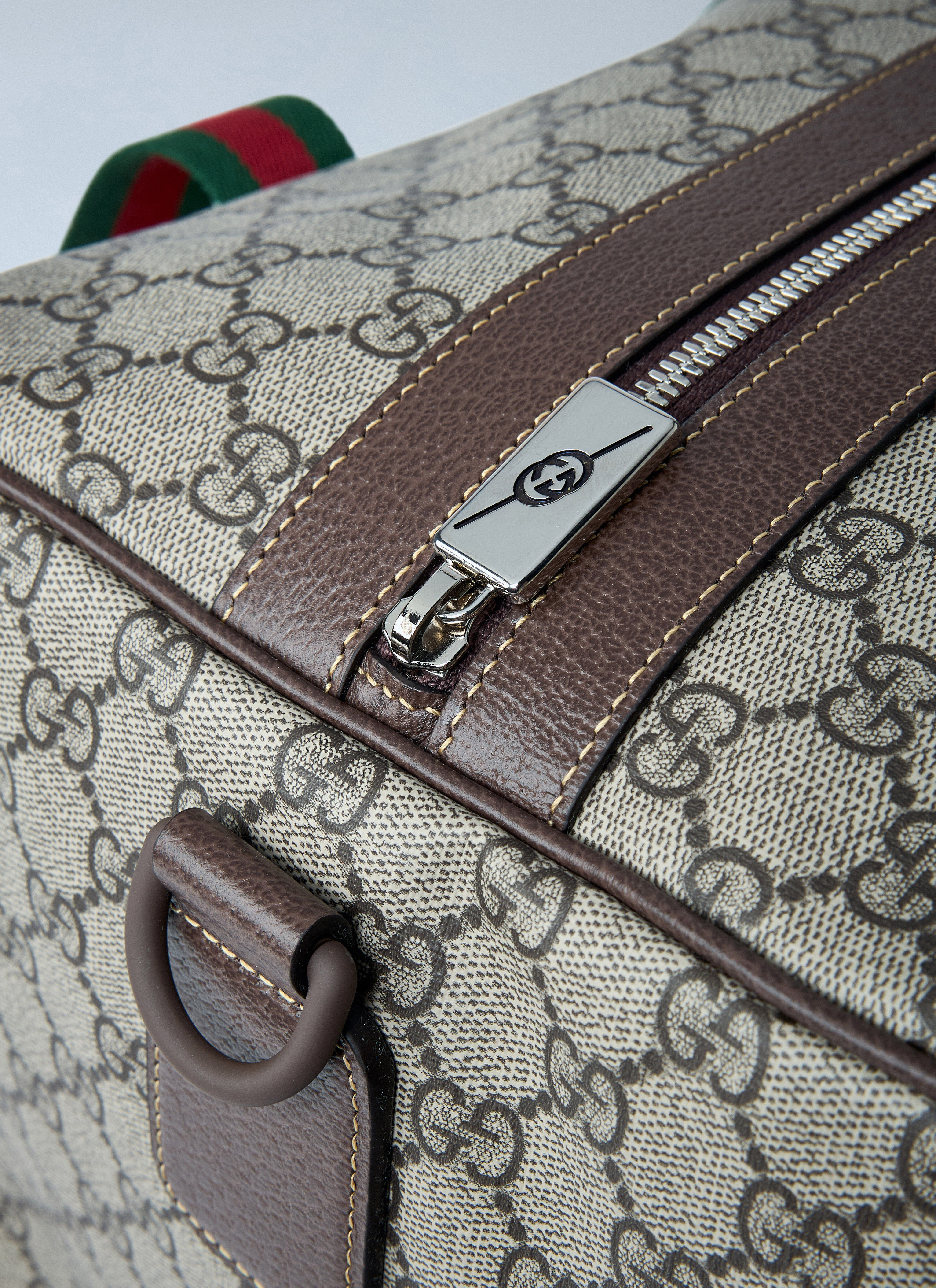 Medium Duffle Bag With Web Stripe - 4