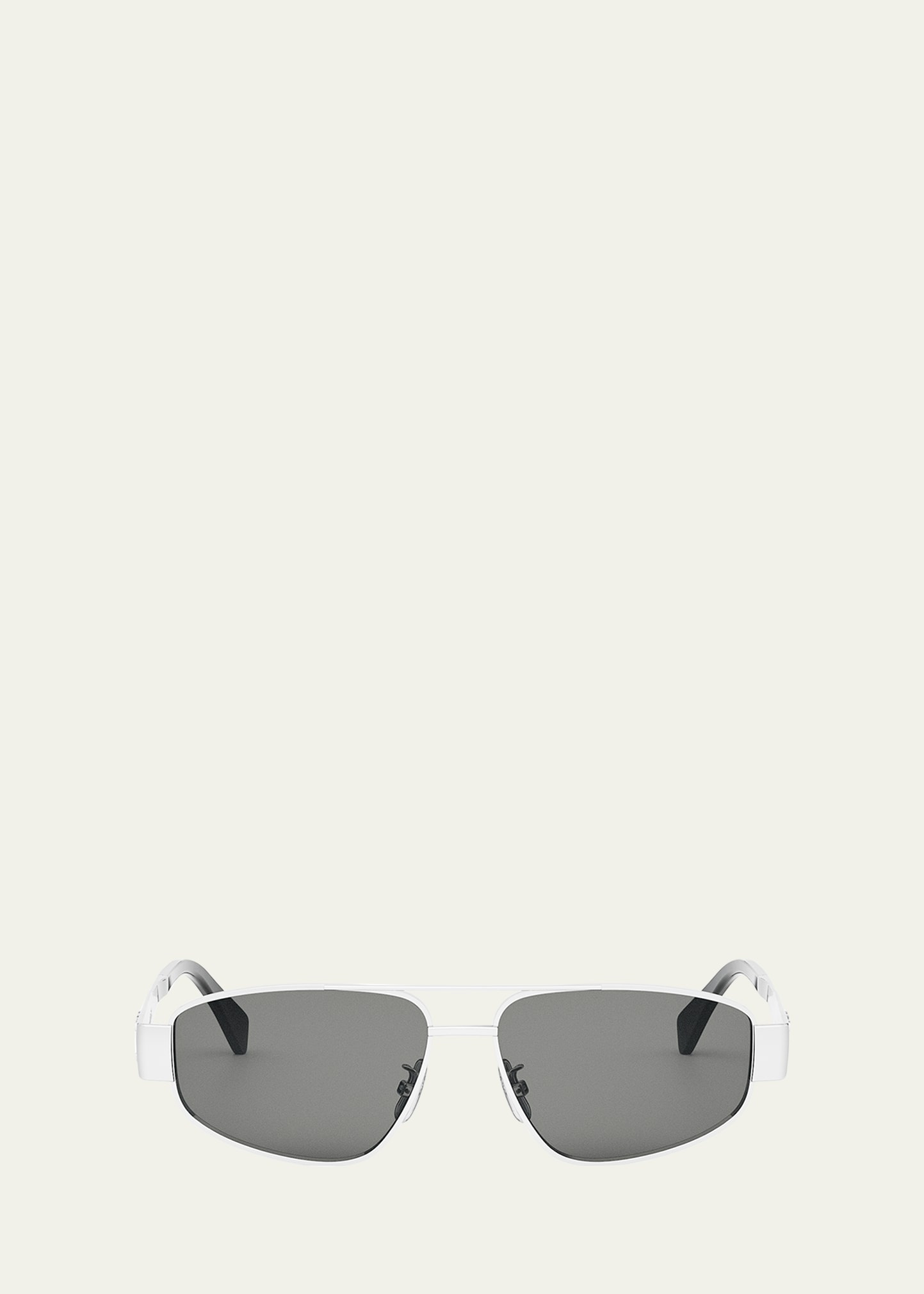 Men's Triomphe Pilot Metal Sunglasses - 1